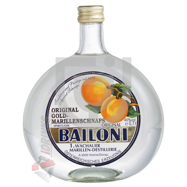 Bailoni Marillen /Sárgabarack/ Schnaps [0,7L|40%]