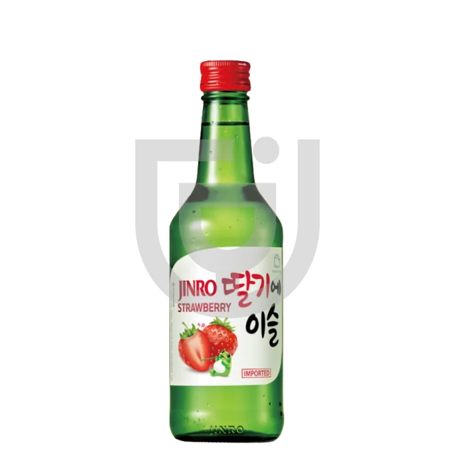 Jinro Chamisul Strawberry Soju [0,35L|13%] 