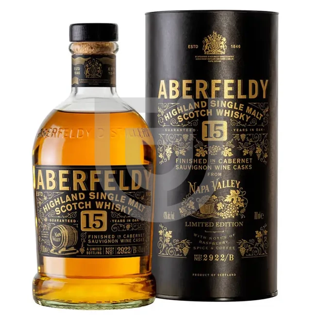 Aberfeldy 15 Years Napa Valley Cask Limited Edition Whisky [0,7L|43%]