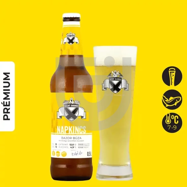 Szent András Napkincs Kézműves Sör /Üveges/ [0,5L|4,9%]