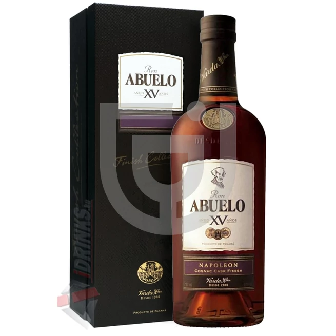 Abuelo XV Napoleon Cognac Cask Finish Rum [0,7L|40%]