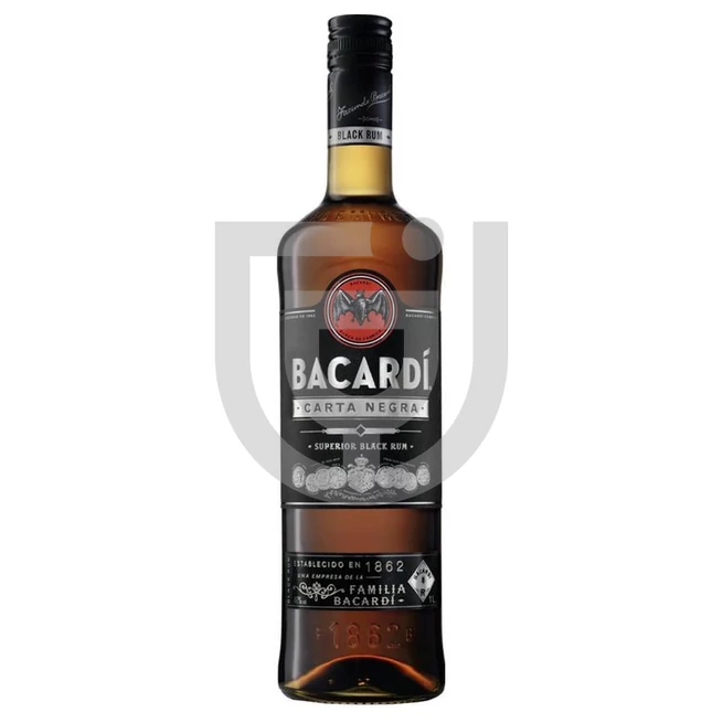 Bacardi Carta Negra /Black/ Rum [1L|40%]