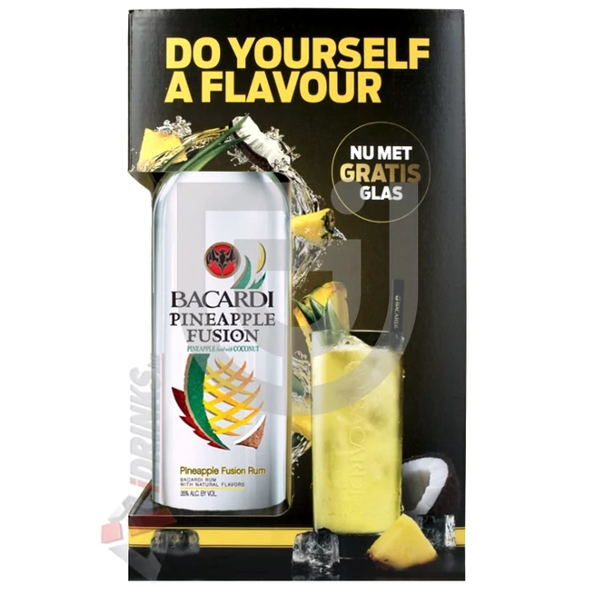 Bacardi Pineapple /Ananász/ Rum (DD+Pohár) [0,7L|32%]