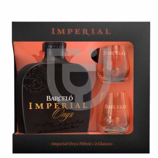Barcelo Imperial ONYX Rum (DD+Pohár) [0,7L|38%]