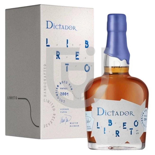 Dictador Libreto American Oak Cask Vintage 2001 [0,7L|42%]