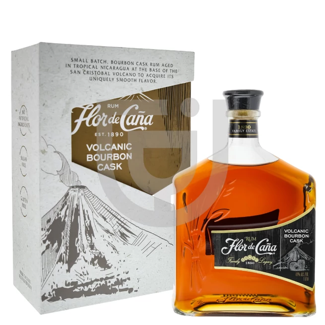 Flor de Cana Volcanic Bourbon Cask Rum [1L|40%]