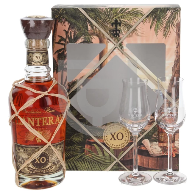 Planteray XO Extra Old Rum (DD+2 Pohár) [0,7L|40%]