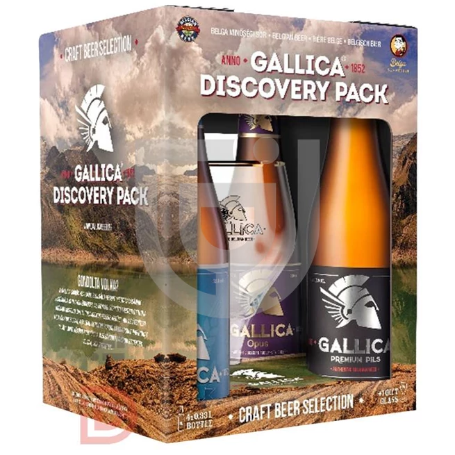 Gallica Discovery 4-es Pack (DD+Pohár) [4*0,33L]