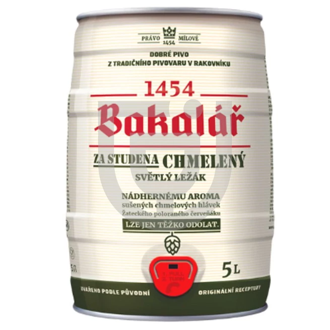 Bakalár Dry Hopped Lager Partyhordó [5L|5,2%]