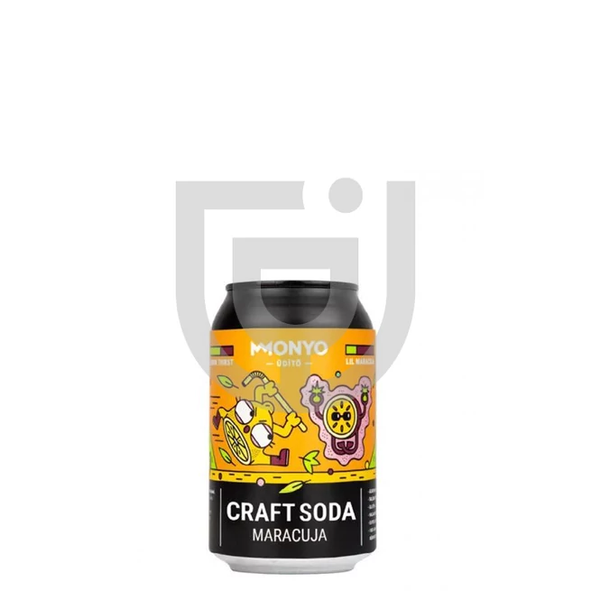 Monyo Maracuja Craft Soda /Dobozos/ [0,33L]