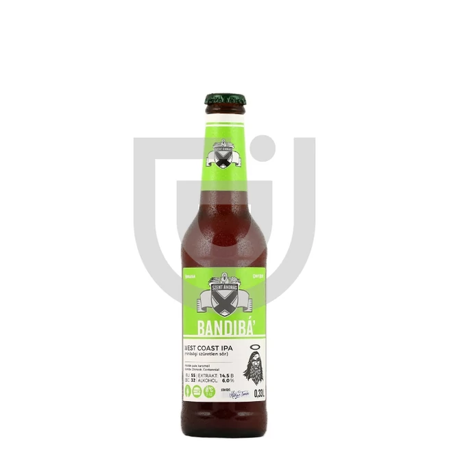 Szent András Bandibá Sör /Üveges/ [0,33L|6%]