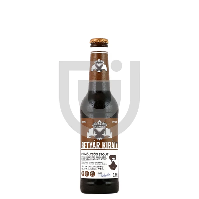 Szent András Betyár Király Kézműves Sör /Üveges/ [0,33L|7%]