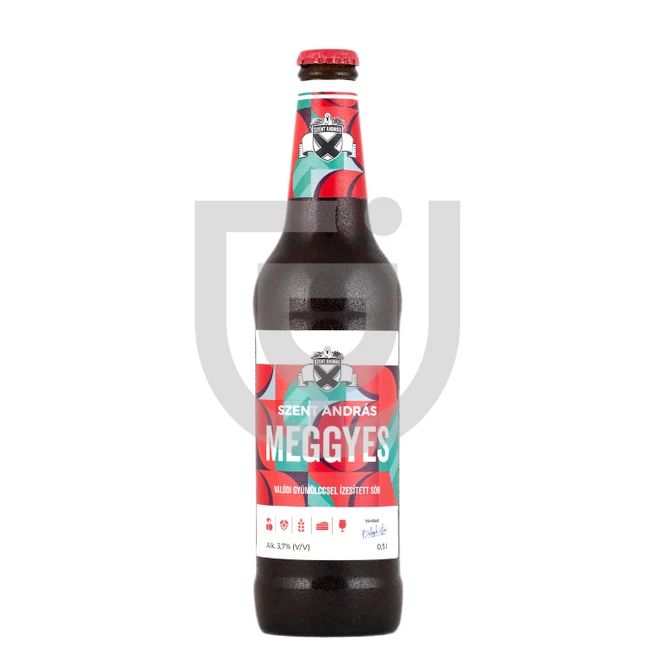 Szent András Meggyes Sör /Üveges/ [0,5L|3,7%]