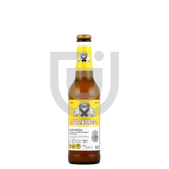 Szent András Napkincs Kézműves Sör /Üveges/ [0,33L|4,9%]