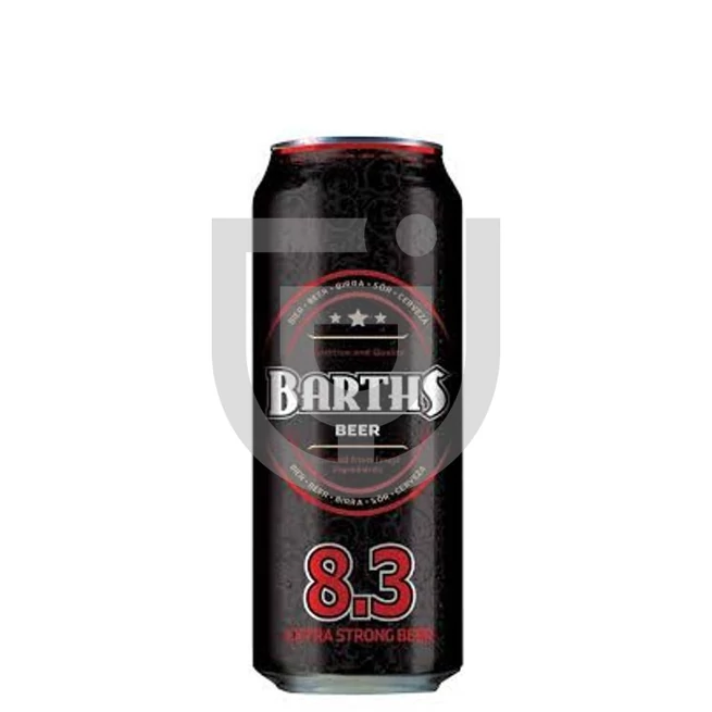 Barths Extra Strong /Dobozos/ [0,5L|8,3%] [24db/pack]