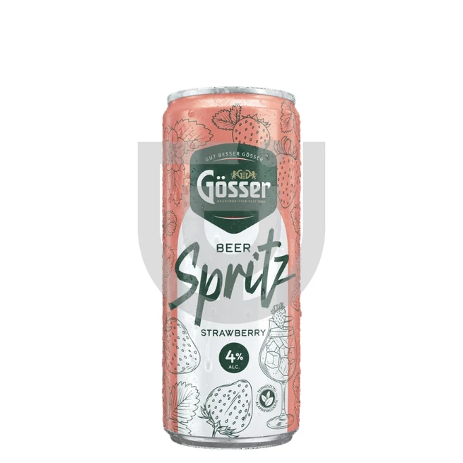 Gösser Spritz Strawberry /Dobozos/ [0,33L|4%] [24db/pack]