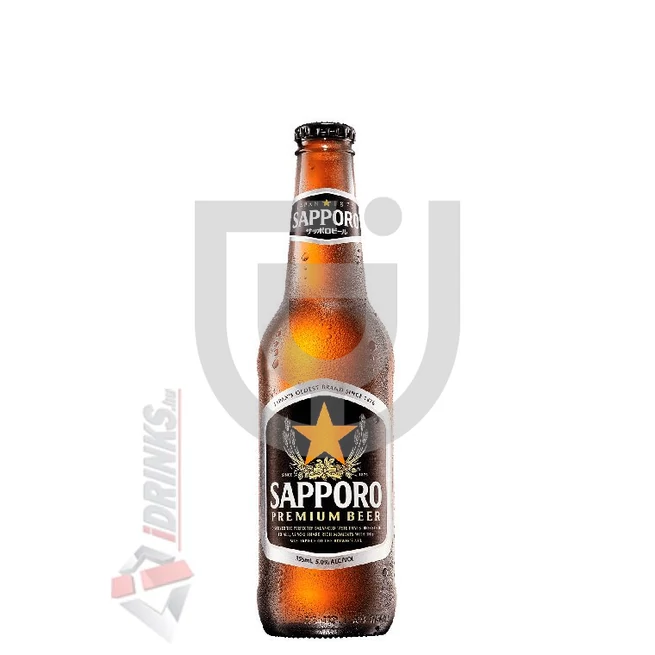 Sapporo Beer Japán Sör /Üveges/ [0,33L|4,8%]