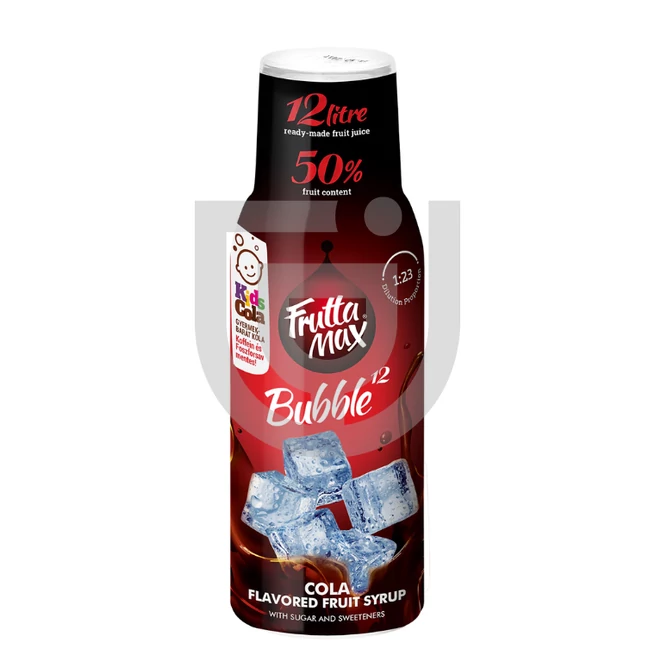 Fruttamax Bubble12 Cola Gyümölcsszirup [0,5L]