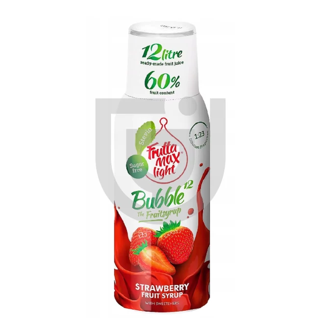 Fruttamax Bubble12 Light Eper Gyümölcsszirup [0,5L]