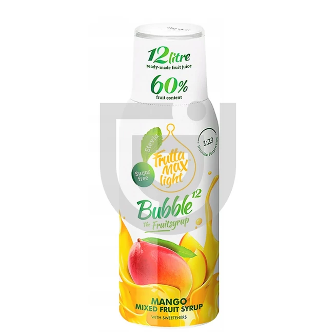 Fruttamax Bubble12 Light Mangó Gyümölcsszirup [0,5L]