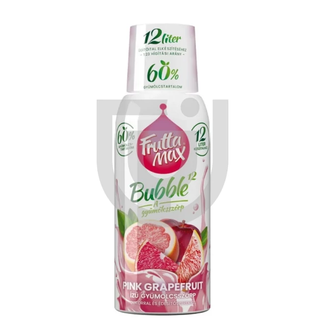 Fruttamax Bubble12 Pink Grapefruit Gyümölcsszirup [0,5L]