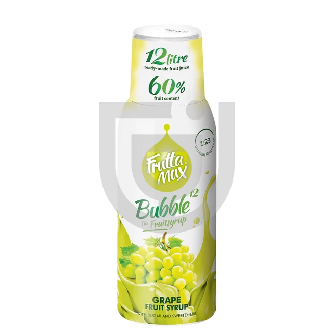 Fruttamax Bubble12 Szőlő Gyümölcsszirup [0,5L]