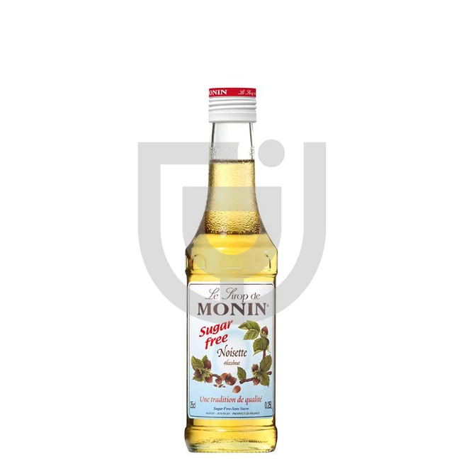 Monin Cukormentes Mogyoró Szirup Midi [0,25L]