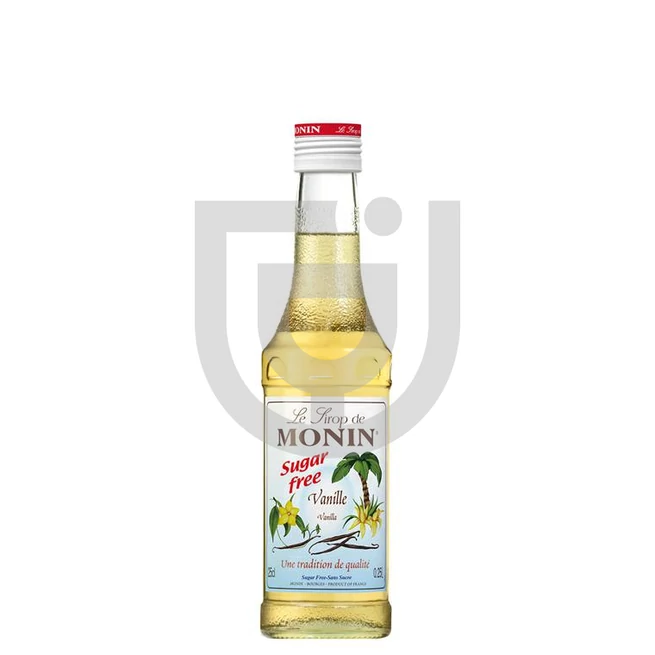 Monin Cukormentes Vanilia Szirup Midi [0,25L]