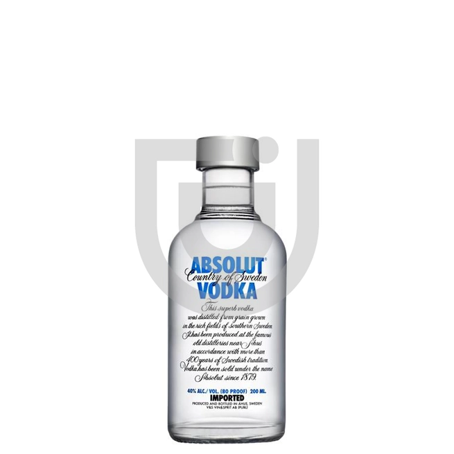 Absolut Blue Vodka Midi [0,2L|40%]