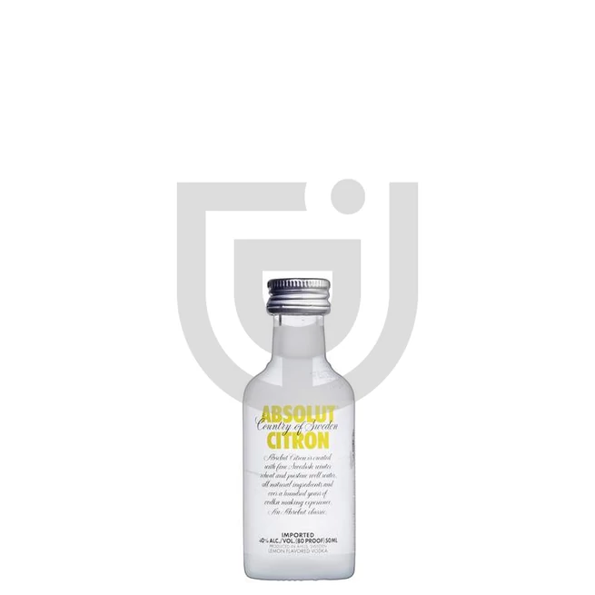 Absolut Citron /Citrom/ Vodka Mini [0,05L|40%]