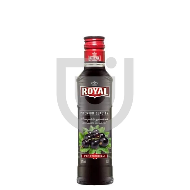 Royal Feketeribizli Likőr Midi [0,2L|26%]