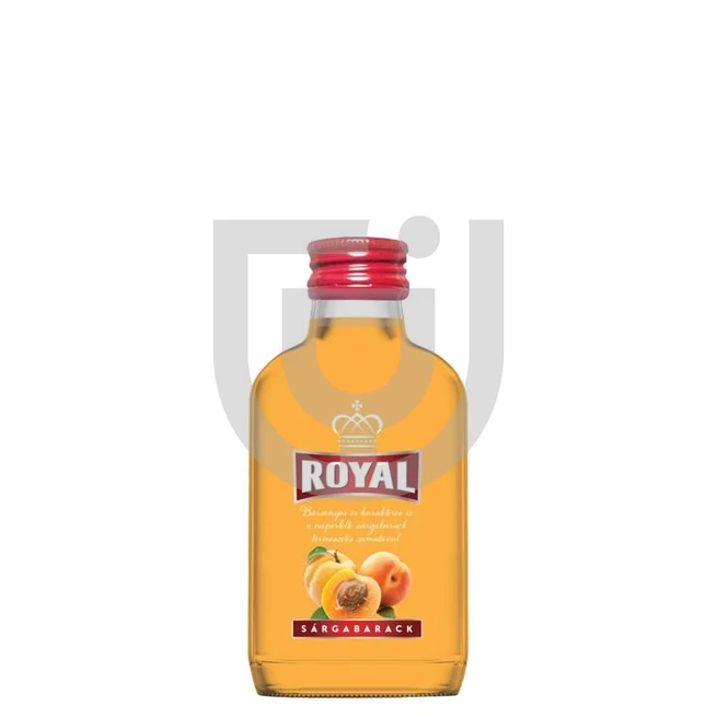 Royal Sárgabarack Likőr Midi [0,1L|28%]