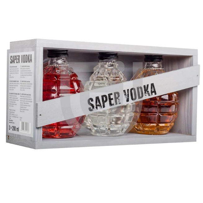 Saper Vodka Granat [3*0,2L|40%]