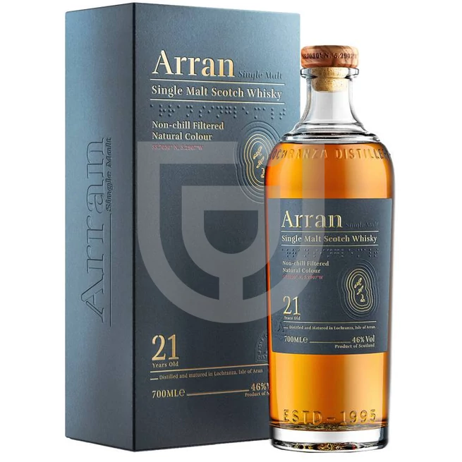 Arran 21 Years Whisky [0,7L|46%]