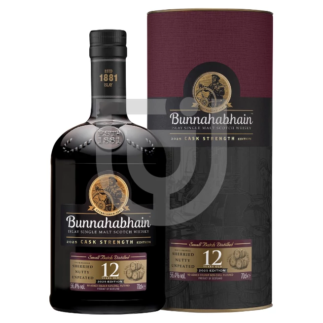 Bunnahabhain 12 Years Cask Strength Whisky [0,7L|56,4%]