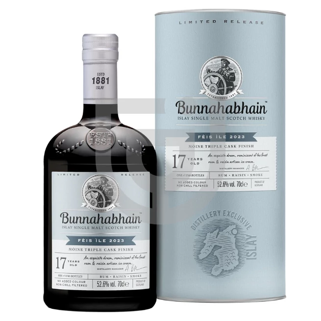 Bunnahabhain 17 Years Mòine Triple Cask Whisky [0,7L|52,6%]