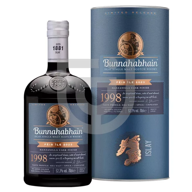 Bunnahabhain 1998 Manzanilla Cask Feis Ile 2023 (23YO) Whisky [0,7L|52,3%]