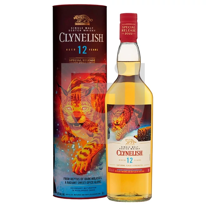 Clynelish 12 Years The Wildcats Golden Gaze Whisky [0,7L|58,5%]