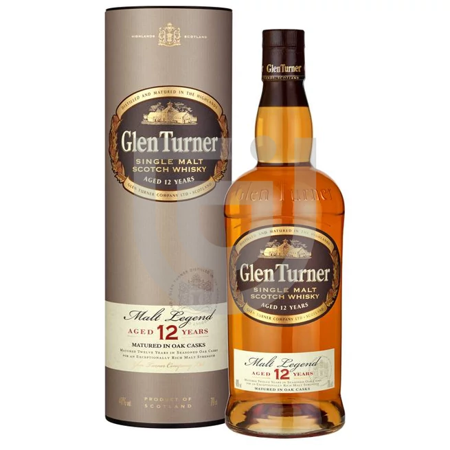 Glen Turner 12 Years Whisky [0,7L|40%]