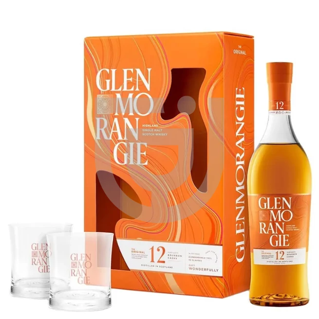 Glenmorangie Original 12 Years Whisky (DD+Pohár) [0,7L|40%]