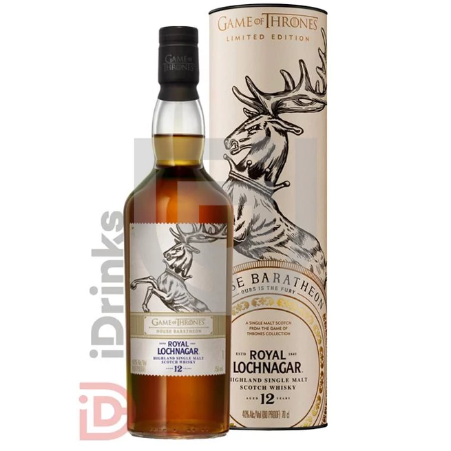 House Baratheon & Royal Lochnagar 12 Years Whisky - Game of Thrones Collection [0,7L|40%]