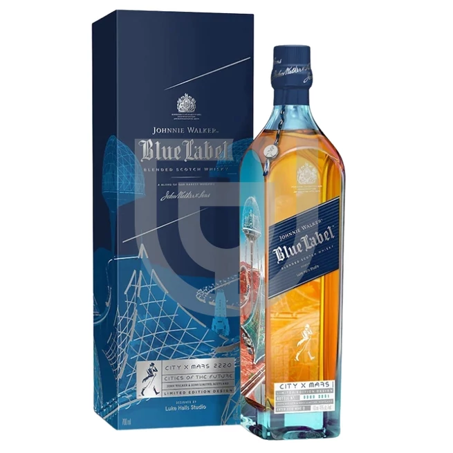 Johnnie Walker Blue Label Whisky (City Mars Edition) [0,7L|40%]