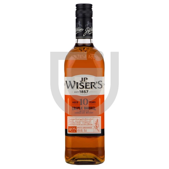 J.P. Wisers 10 Years Triple Barrel Canadian Whisky [0,7L|40%]