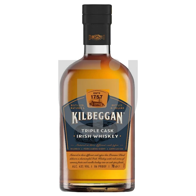 Kilbeggan Triple Cask Irish Whiskey [0,7L|43%]