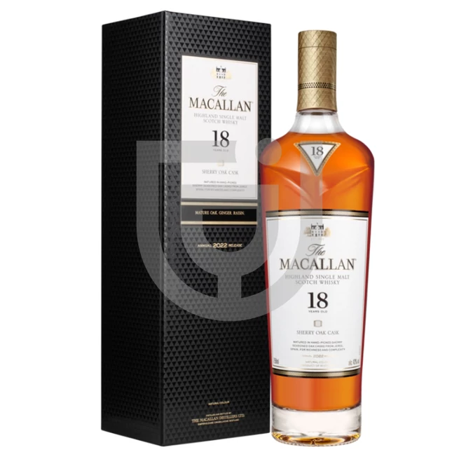 Macallan 18 Years Sherry Oak Whisky [0,7L|43%]
