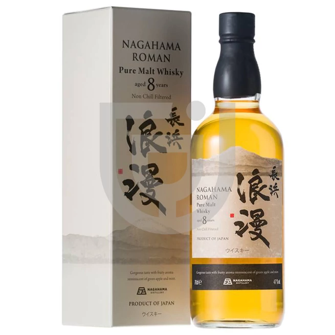 Nagahama 8 Years Roman Pure Malt Whisky [0,7L|47%]