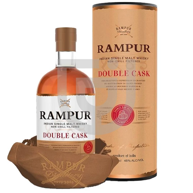Rampur Indian Single Malt Double Cask Whisky [0,7L|45%]
