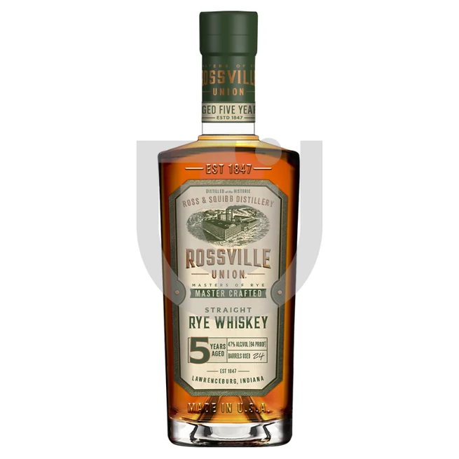 Rossville Union 5 Years Rye Whiskey  [0,7L|47%] 