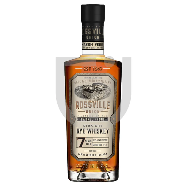 Rossville Union 7 Years Barrel Proof Rye Whiskey [0,7L|58,5%] 