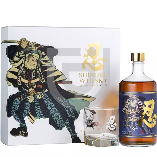 Shinobu 15 Years Pure Malt Whisky Mizunara Oak Finish (Gift Set) [0,7L|43%]